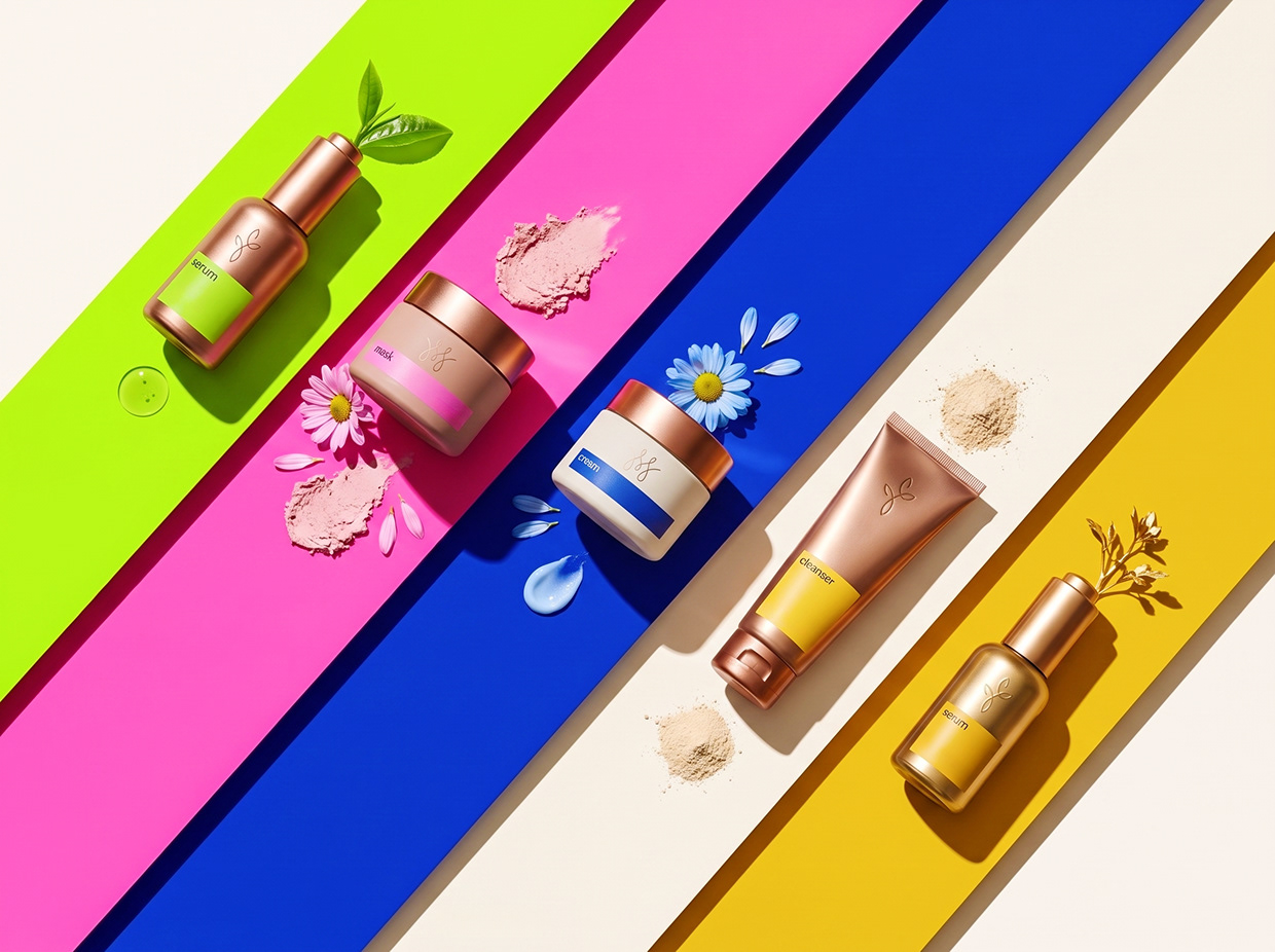 MEND | High-Contrast Botanical Skincare Brand Identity Image 51