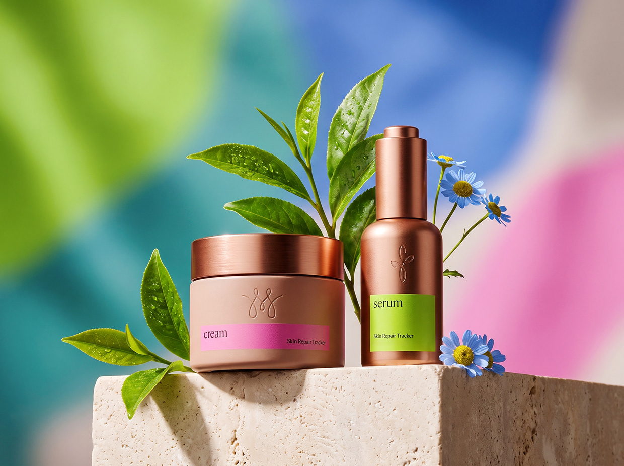 MEND | High-Contrast Botanical Skincare Brand Identity Image 62