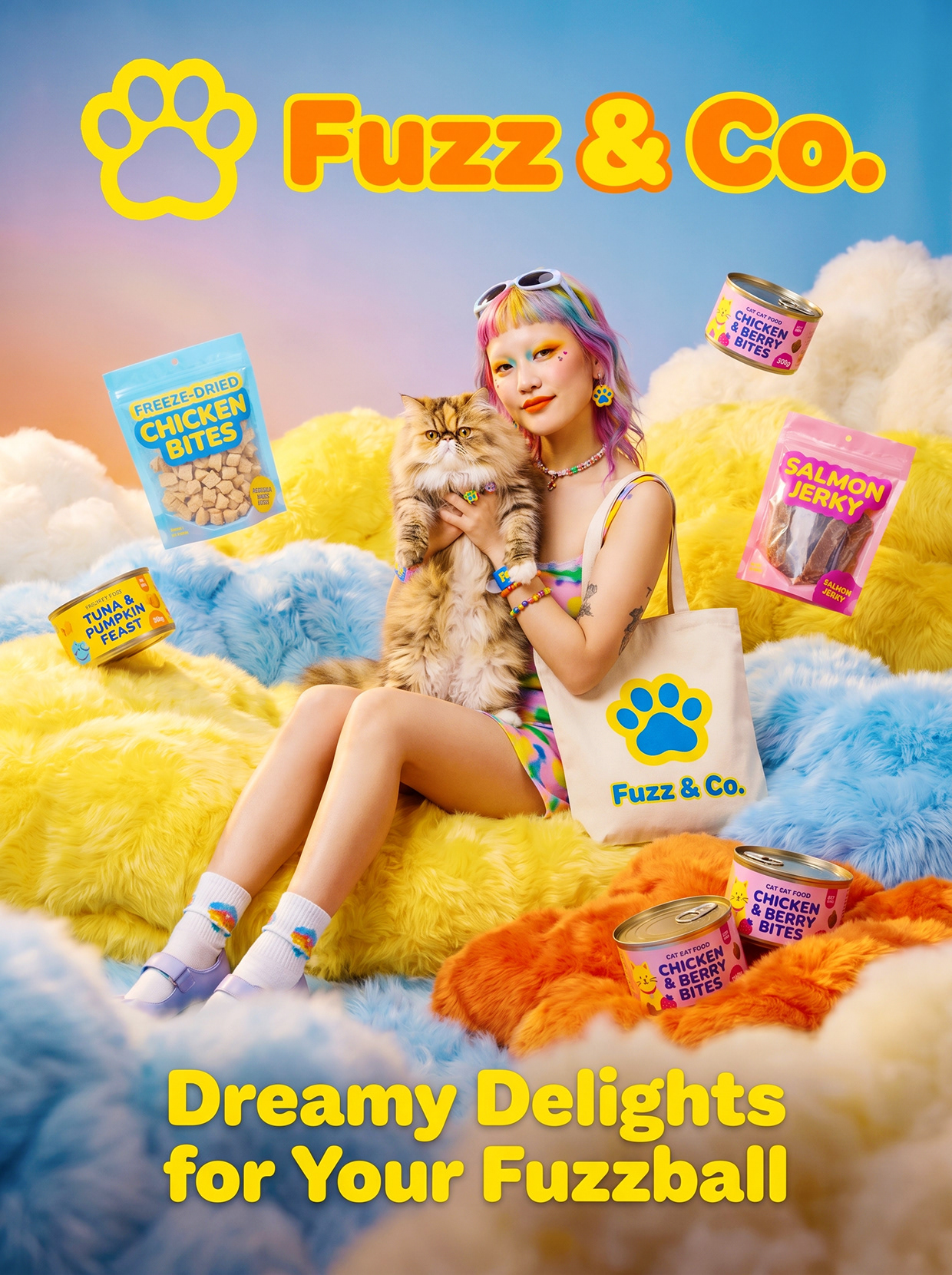 FUZZ & CO. | Vibrant Kidcore Pet Branding by Up-Brands™ Image 7
