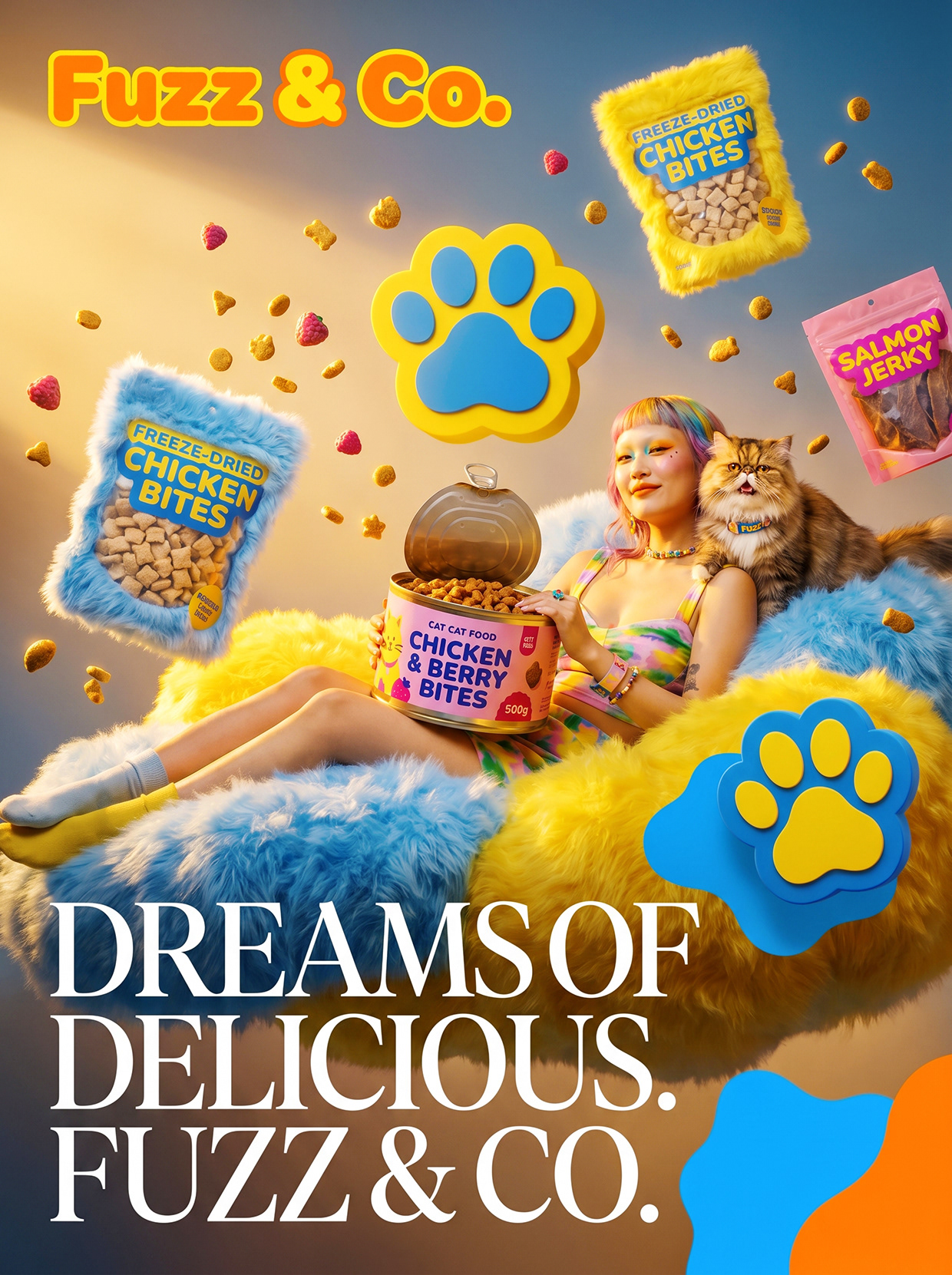 FUZZ & CO. | Vibrant Kidcore Pet Branding by Up-Brands™ Image 9