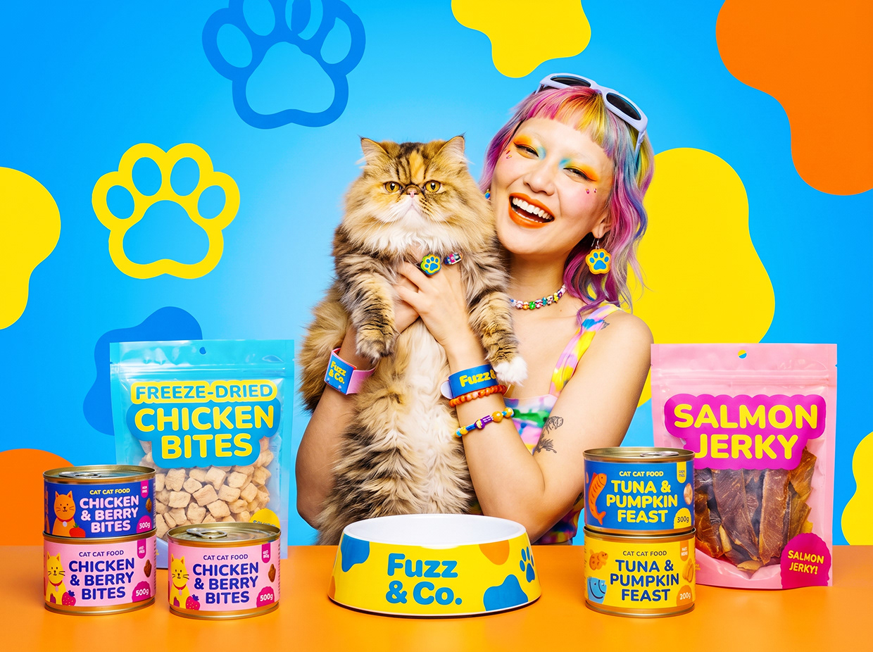 FUZZ & CO. | Vibrant Kidcore Pet Branding by Up-Brands™ Image 13