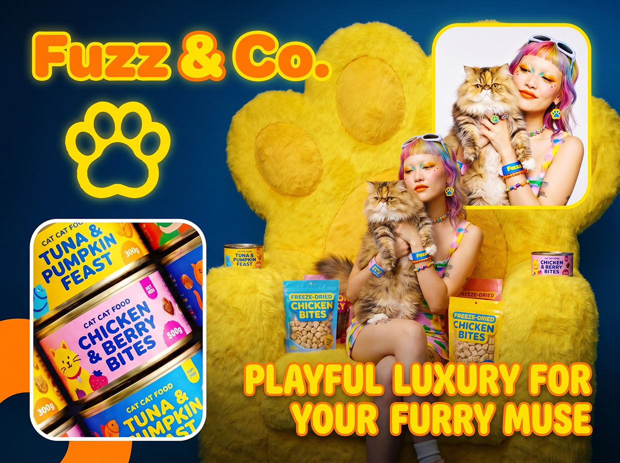 FUZZ & CO. | Vibrant Kidcore Pet Branding by Up-Brands™ Image 17