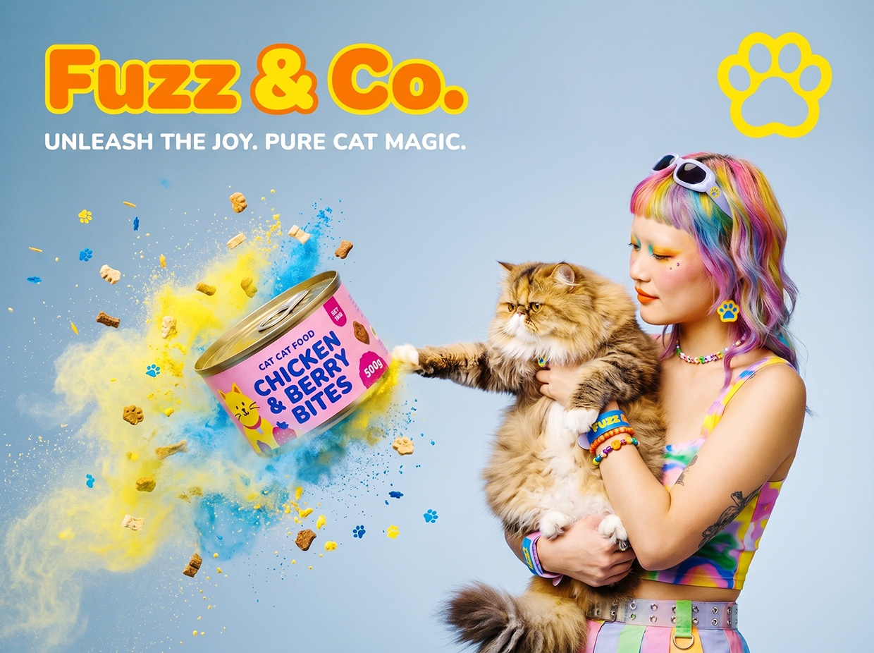 FUZZ & CO. | Vibrant Kidcore Pet Branding by Up-Brands™ Image 24