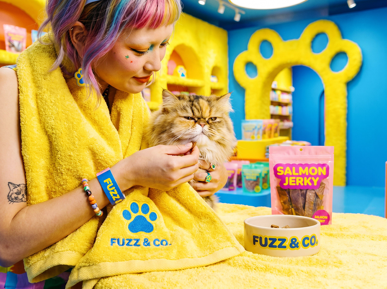 FUZZ & CO. | Vibrant Kidcore Pet Branding by Up-Brands™ Image 26