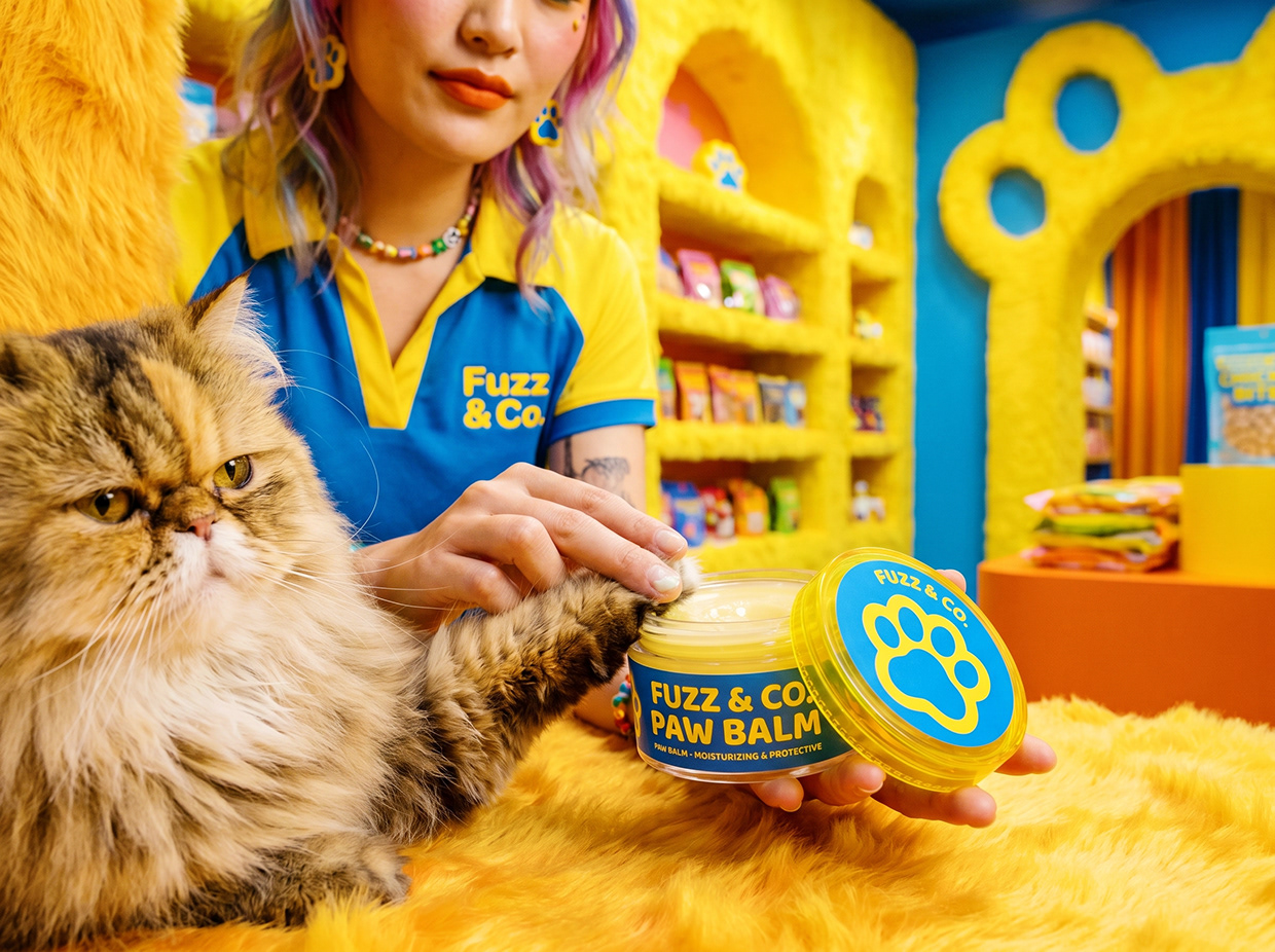 FUZZ & CO. | Vibrant Kidcore Pet Branding by Up-Brands™ Image 29