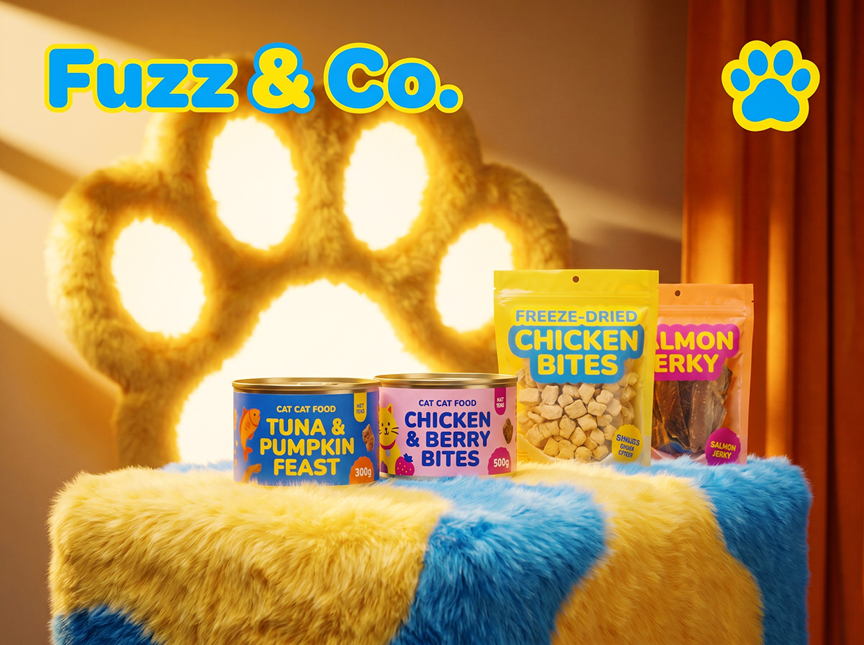 FUZZ & CO. | Vibrant Kidcore Pet Branding by Up-Brands™ Image 31