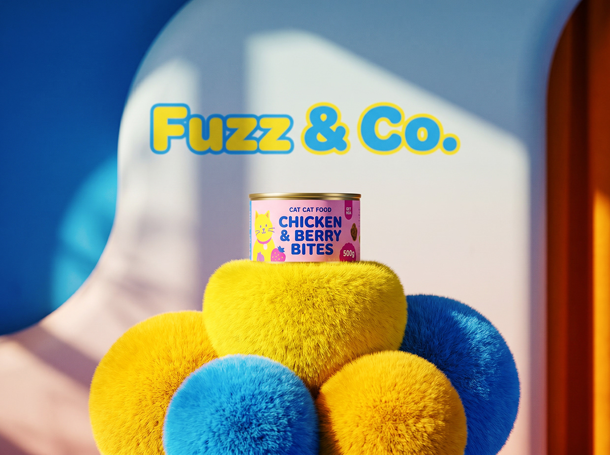FUZZ & CO. | Vibrant Kidcore Pet Branding by Up-Brands™ Image 54