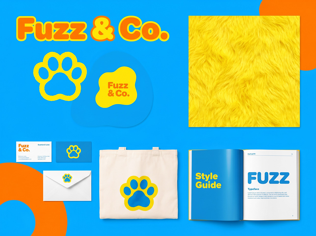 FUZZ & CO. | Vibrant Kidcore Pet Branding by Up-Brands™ Image 55