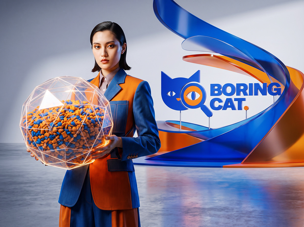BORING CAT | Luxury Gut-Brain Axis Pet food Identity Image 27