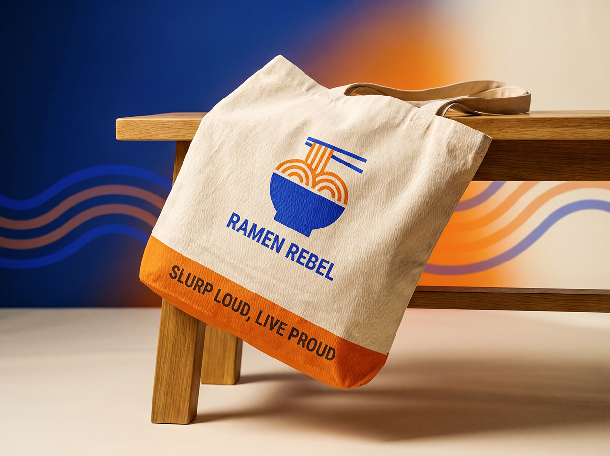 RAMEN REBEL | Dopamine Noodle Identity by Up-Brands™ Image 12