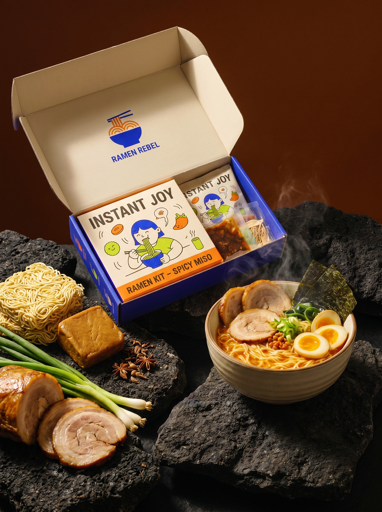 RAMEN REBEL | Dopamine Noodle Identity by Up-Brands™ Image 17