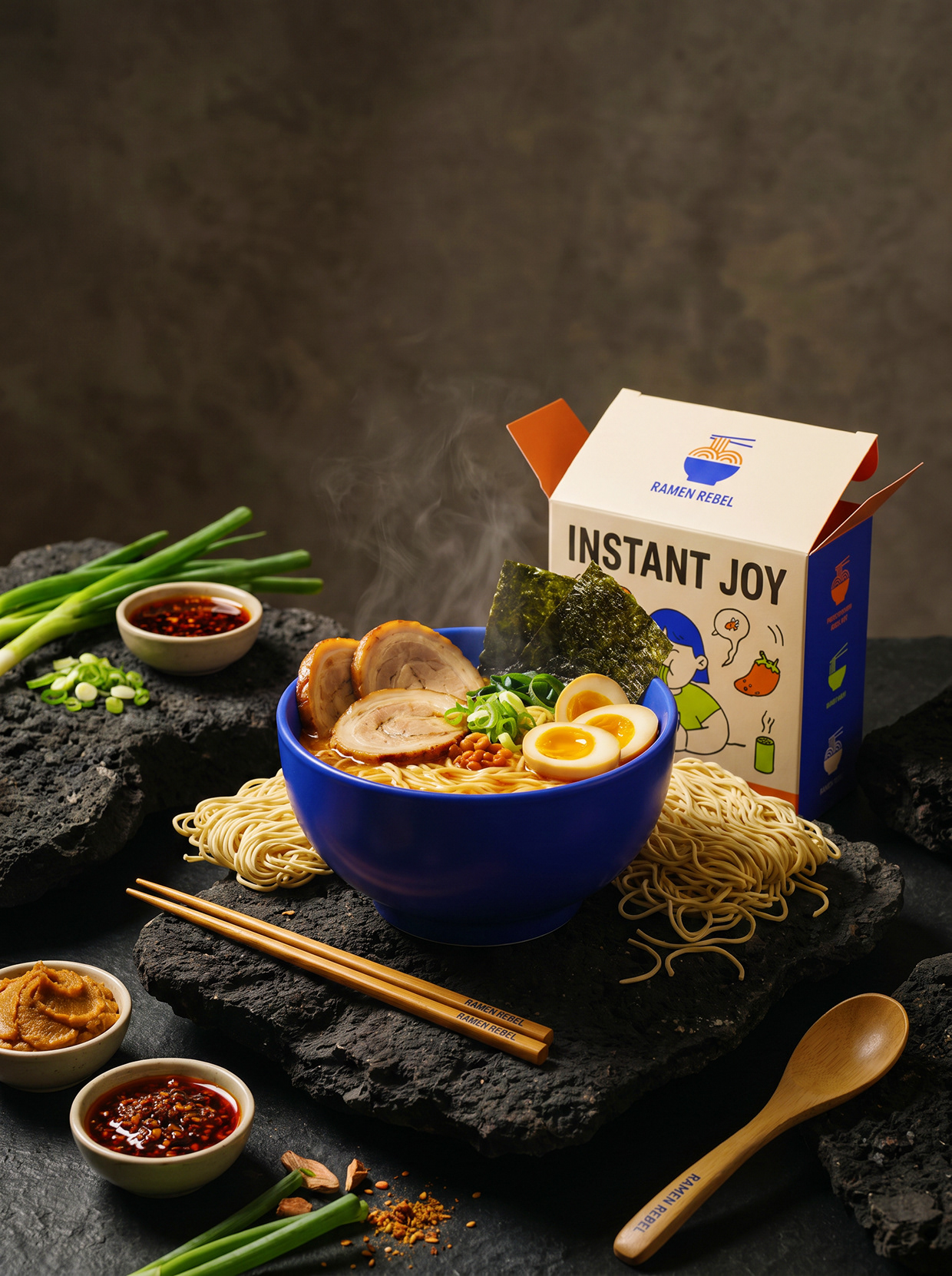RAMEN REBEL | Dopamine Noodle Identity by Up-Brands™ Image 18