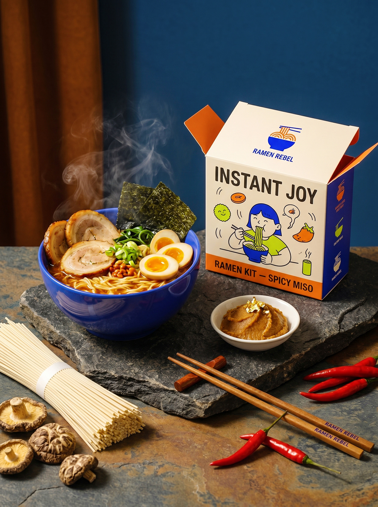 RAMEN REBEL | Dopamine Noodle Identity by Up-Brands™ Image 20