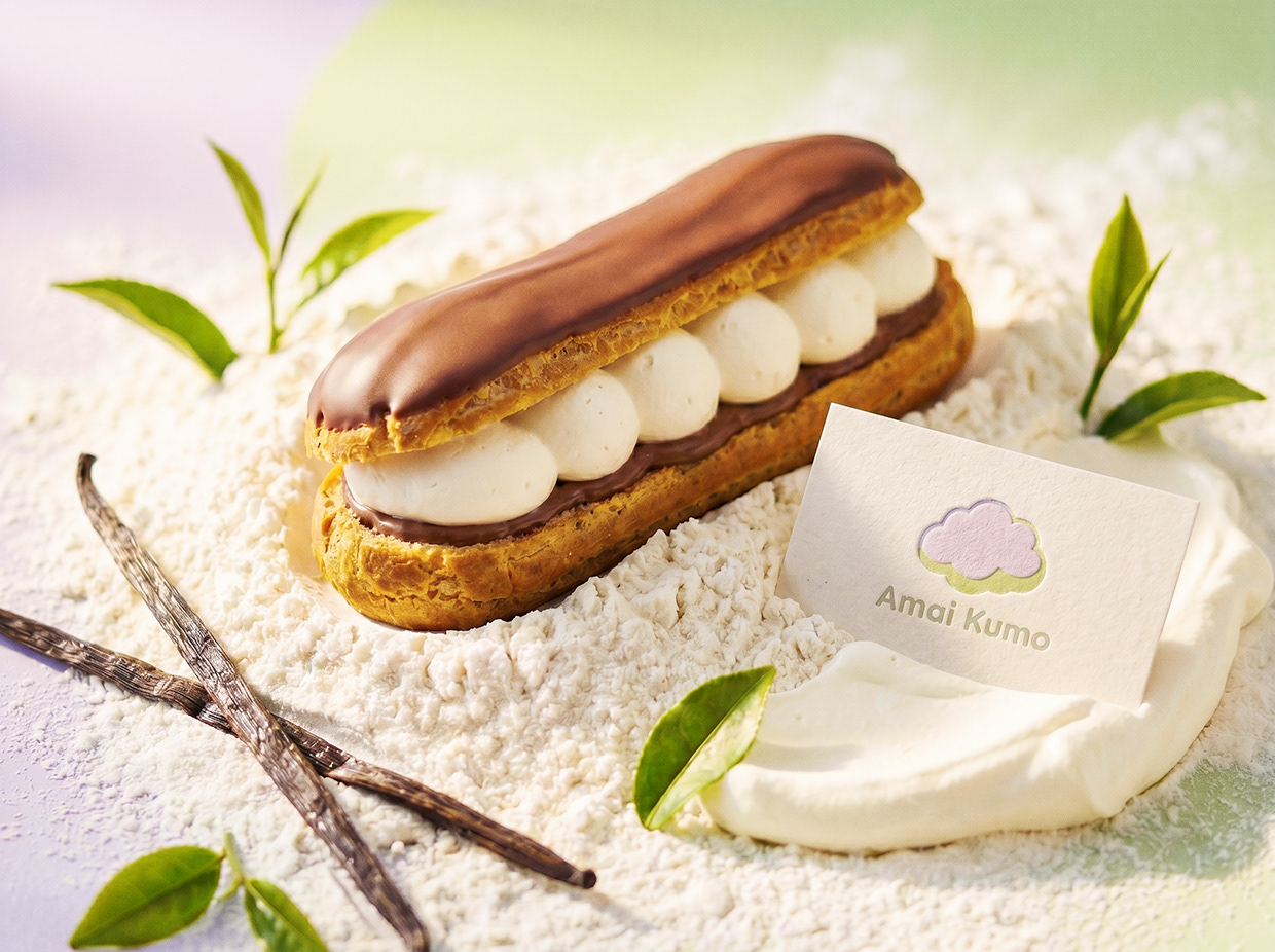 AMAI KUMO | Minimalist Japanese Pâtisserie Branding Image 2