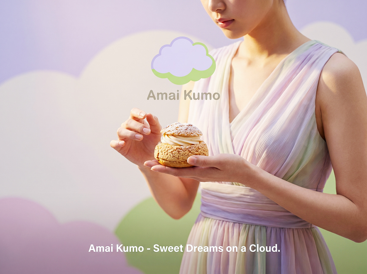 AMAI KUMO | Minimalist Japanese Pâtisserie Branding Image 19