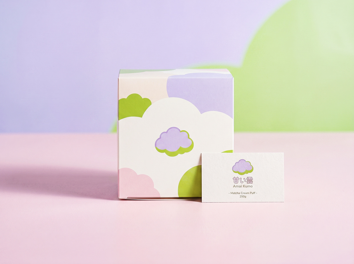 AMAI KUMO | Minimalist Japanese Pâtisserie Branding Image 21