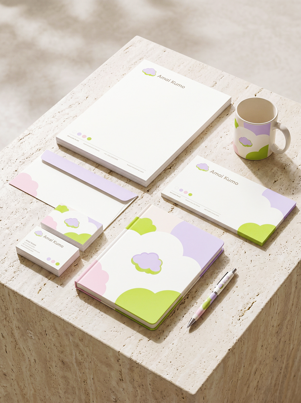 AMAI KUMO | Minimalist Japanese Pâtisserie Branding Image 33