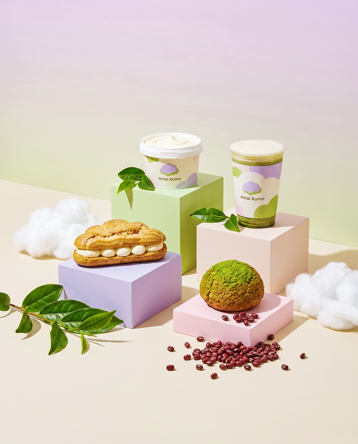 AMAI KUMO | Minimalist Japanese Pâtisserie Branding Image 52