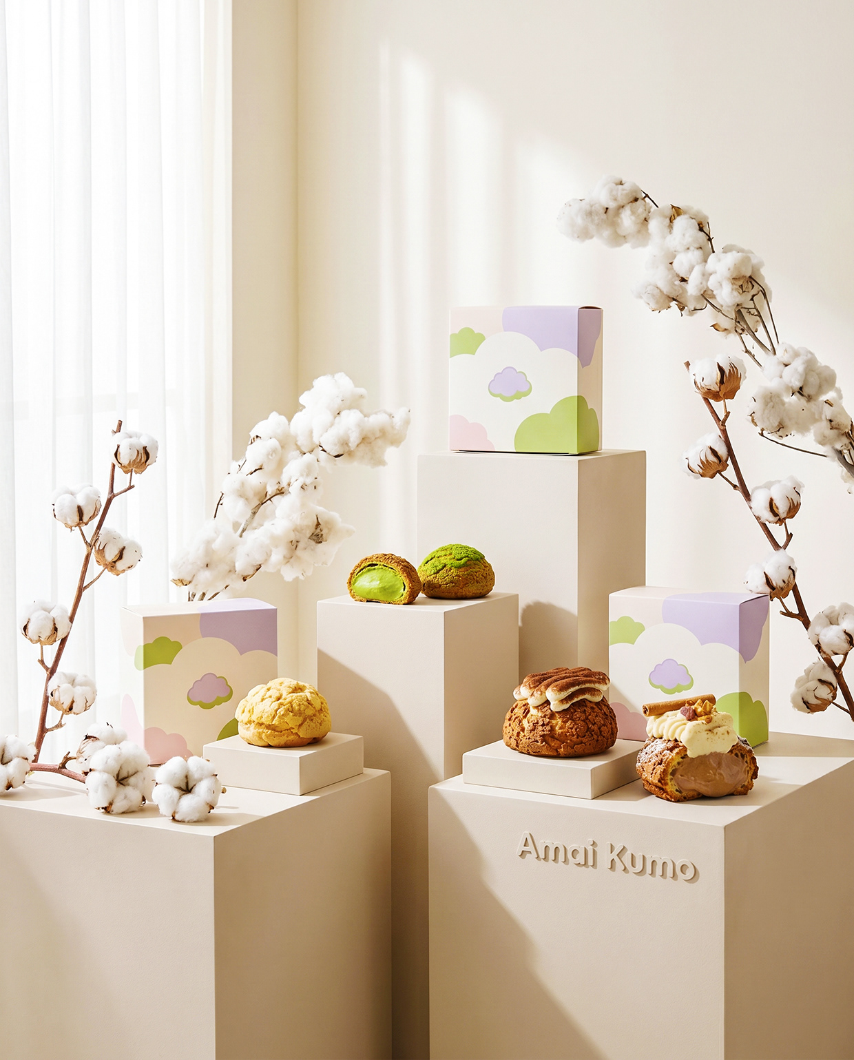 AMAI KUMO | Minimalist Japanese Pâtisserie Branding Image 55