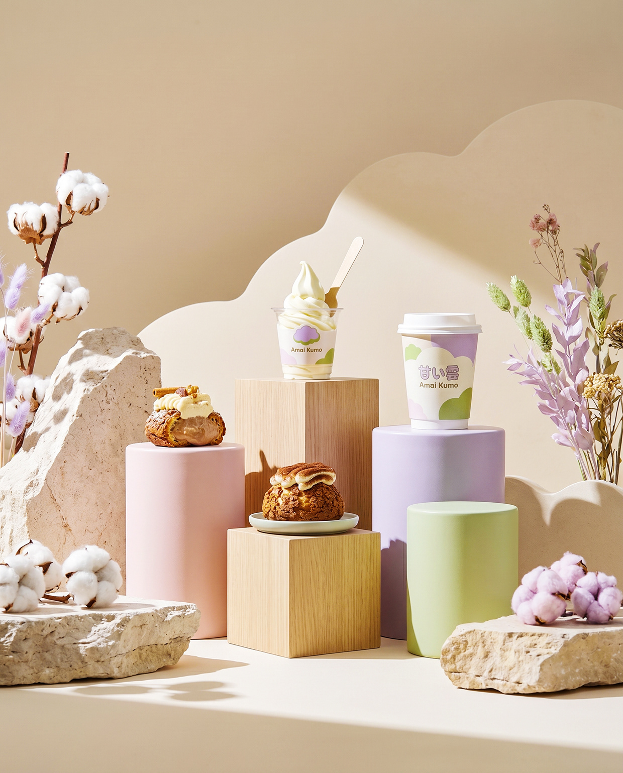 AMAI KUMO | Minimalist Japanese Pâtisserie Branding Image 56