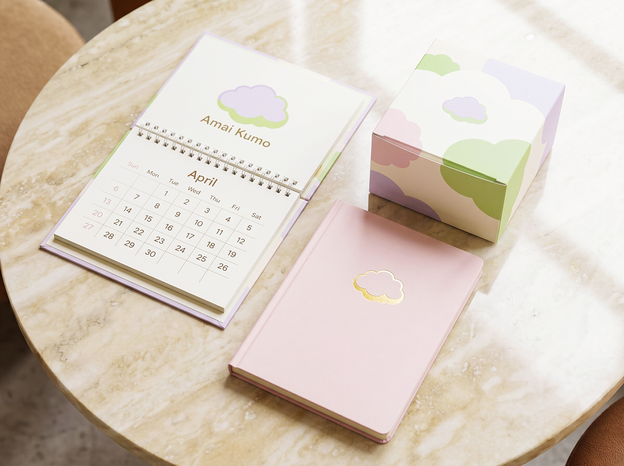 AMAI KUMO | Minimalist Japanese Pâtisserie Branding Image 67