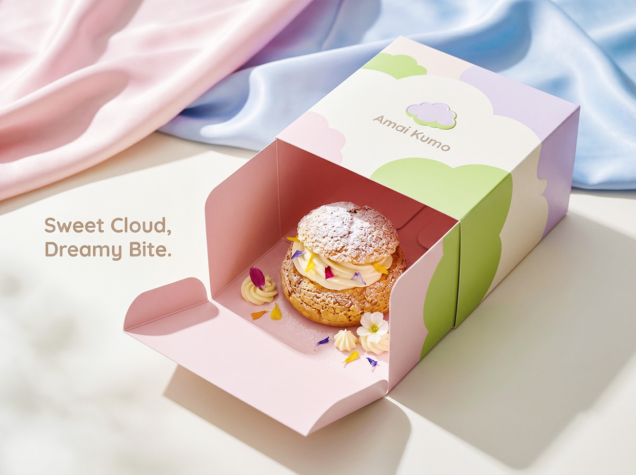 AMAI KUMO | Minimalist Japanese Pâtisserie Branding Image 72