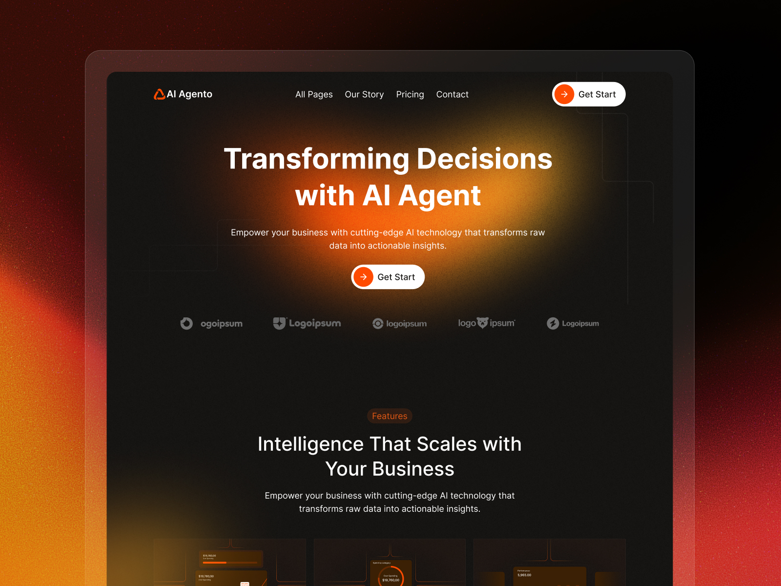 Aiagento: Free SaaS Website Template by Nazmul Hassan — Framer Marketplace