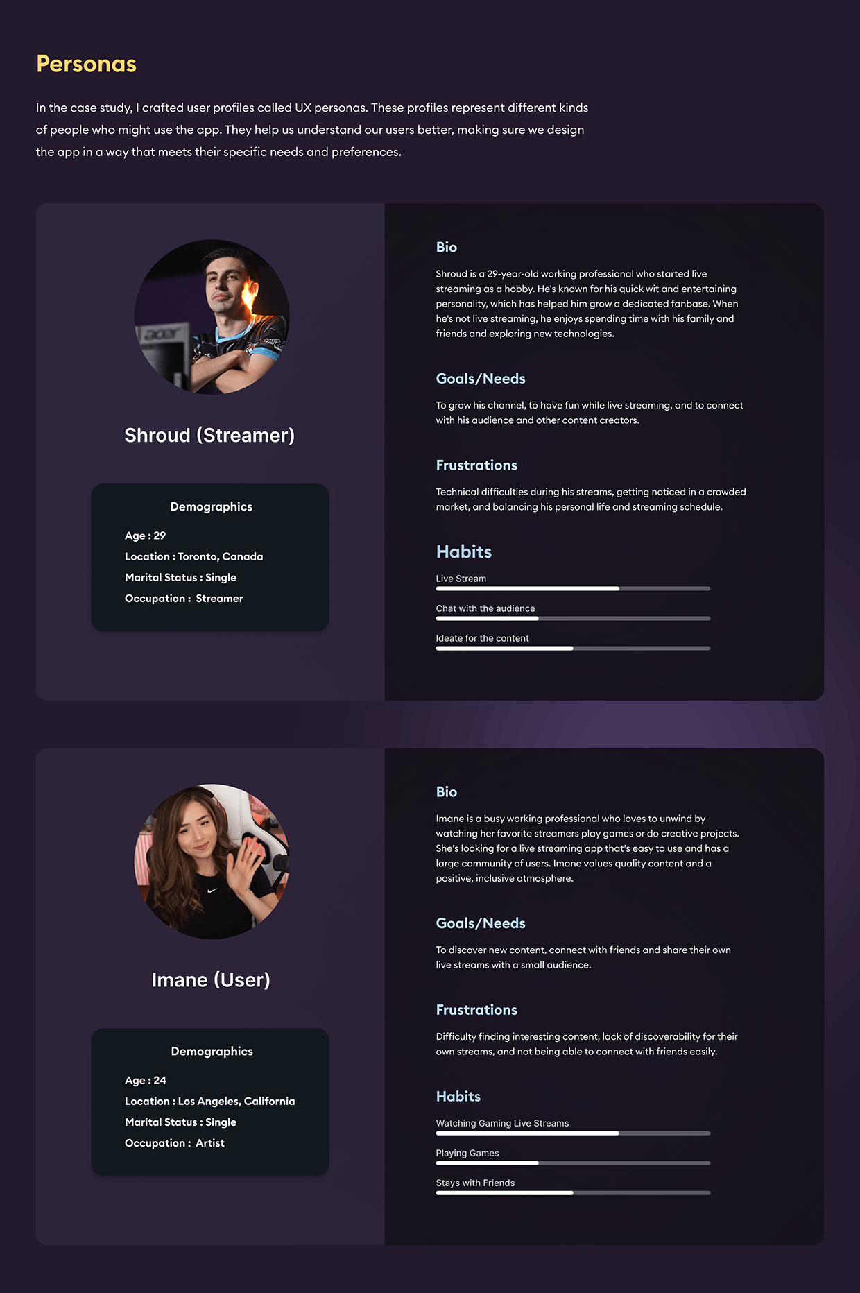 Streaming App UX/UI Case Study | Rish Designs Image 1