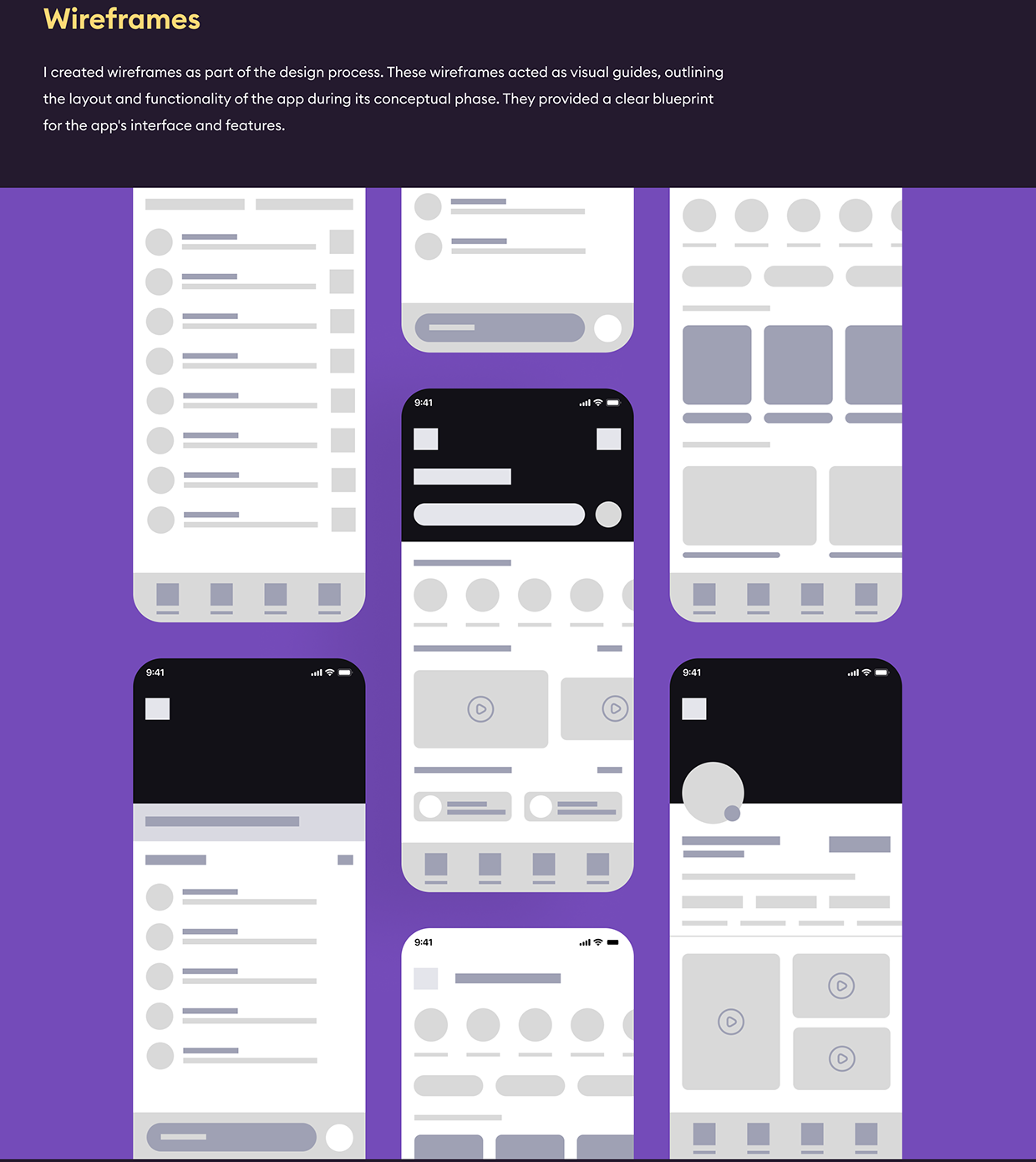 Streaming App UX/UI Case Study | Rish Designs Image 4