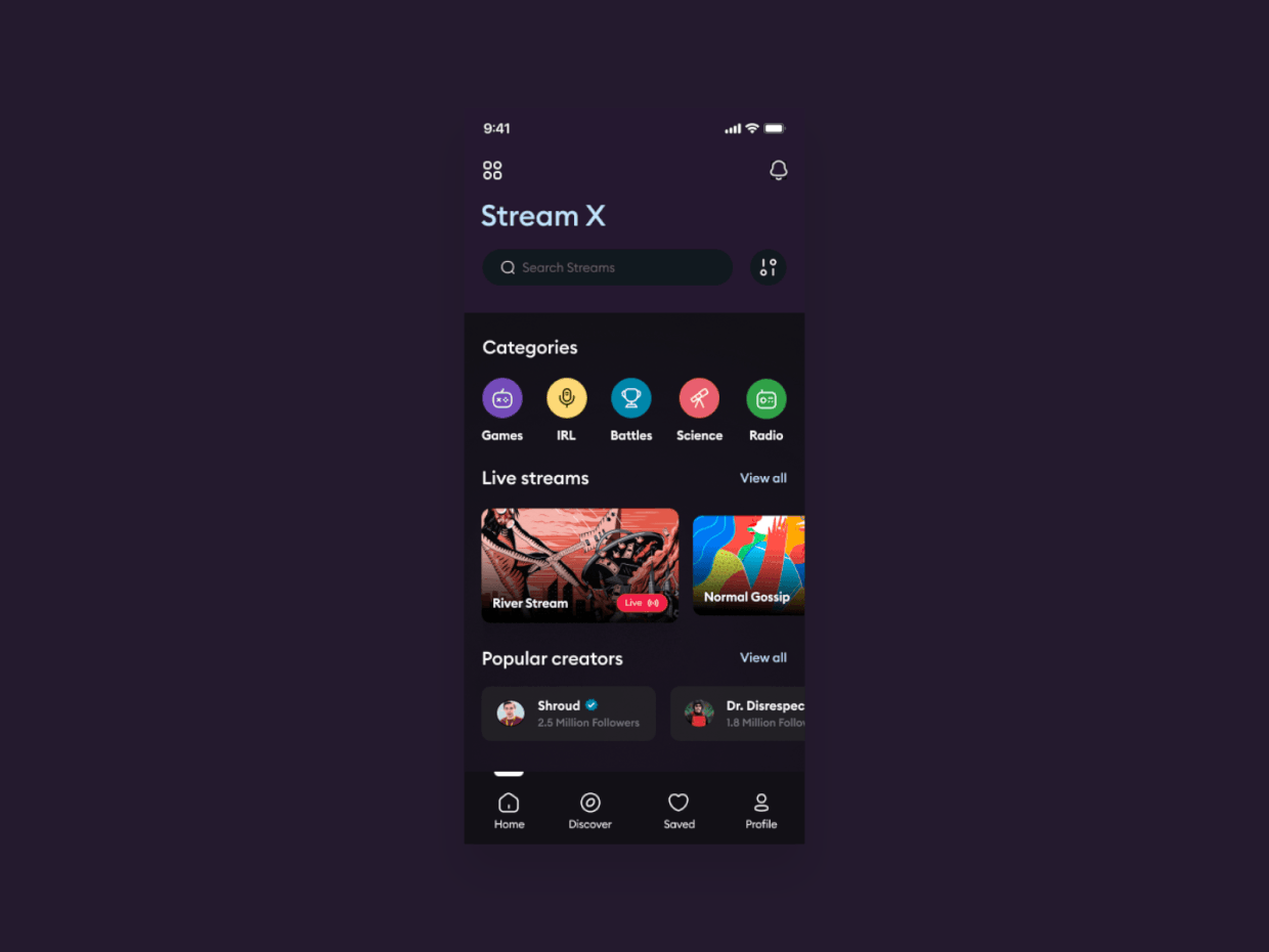 Streaming App UX/UI Case Study | Rish Designs Image 7