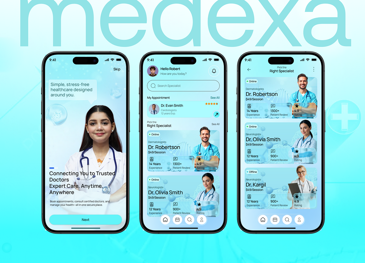Medexa- Doctor Appointment App