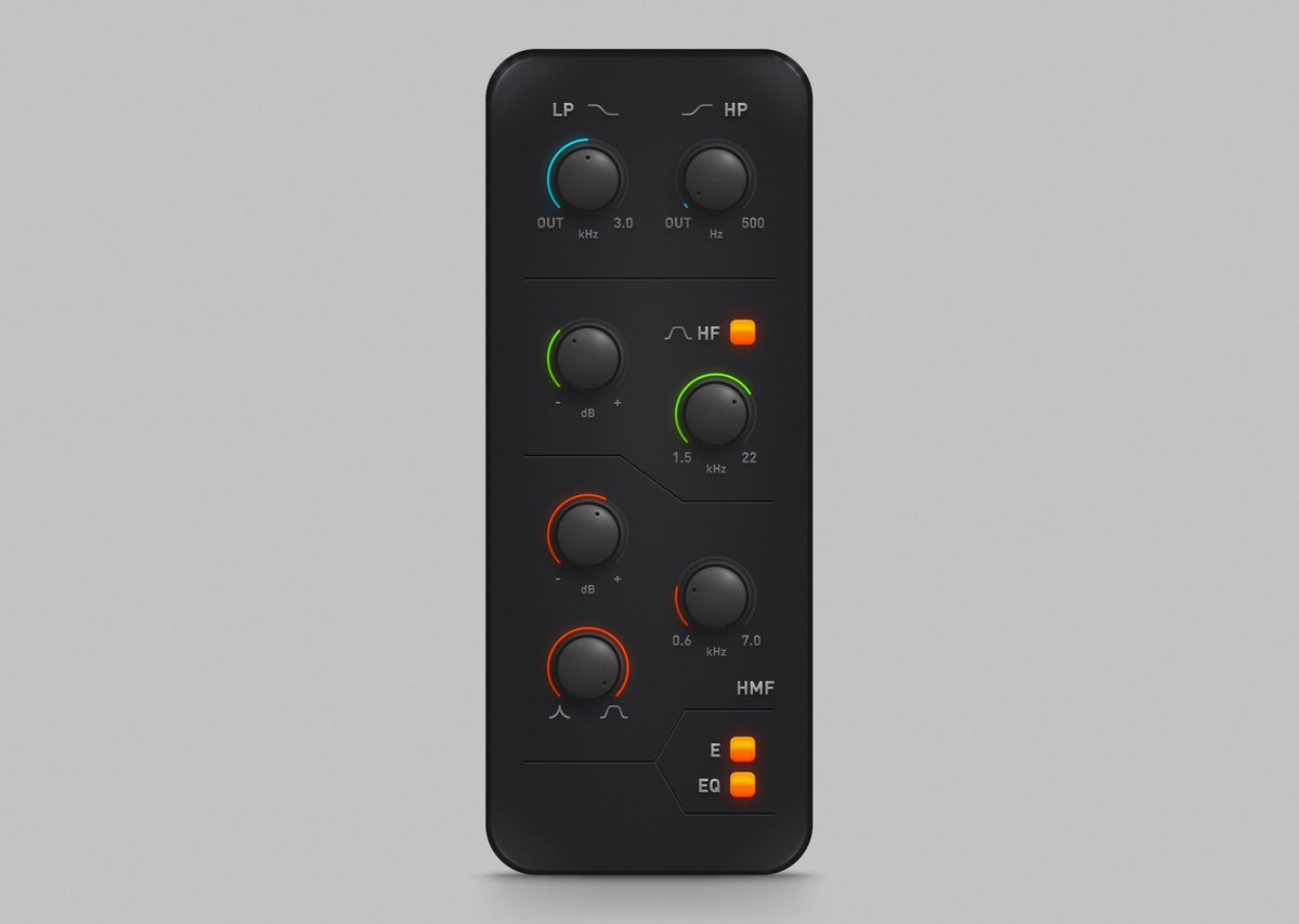 Digital equalizer ui design