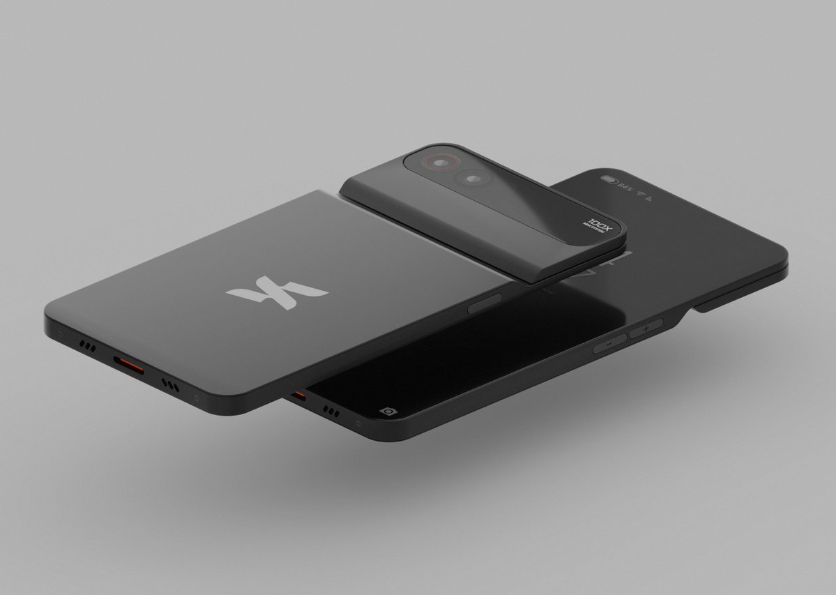 Phone 3d design concept