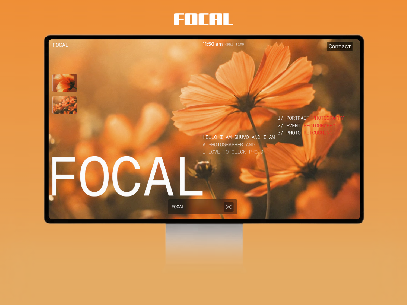 FOCAAAL — Free Website Template for Framer