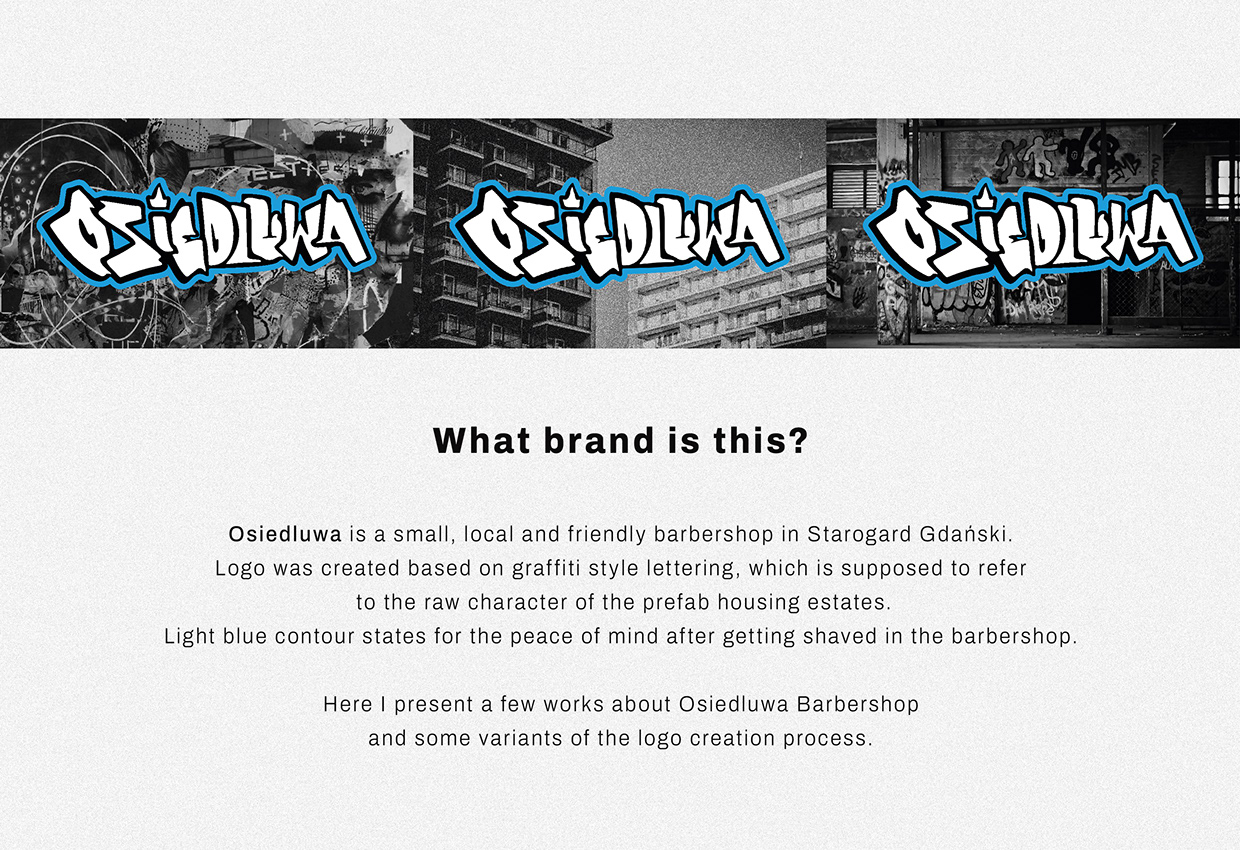 OSIEDLUWA Barbershop Branding Image 0