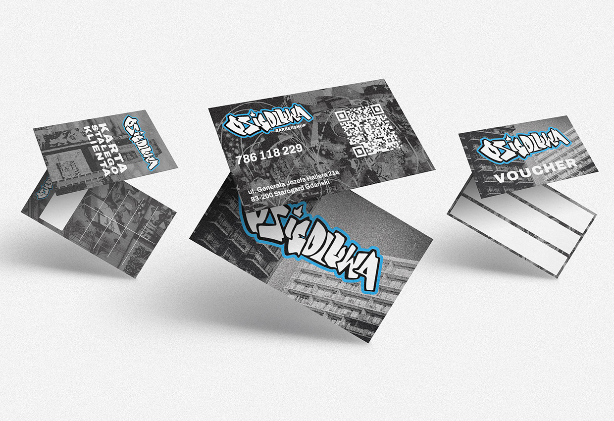 OSIEDLUWA Barbershop Branding Image 1