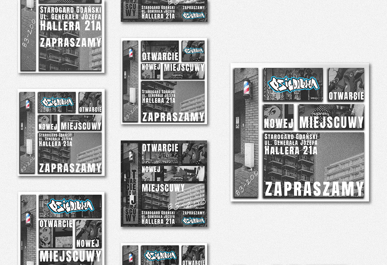 OSIEDLUWA Barbershop Branding Image 3