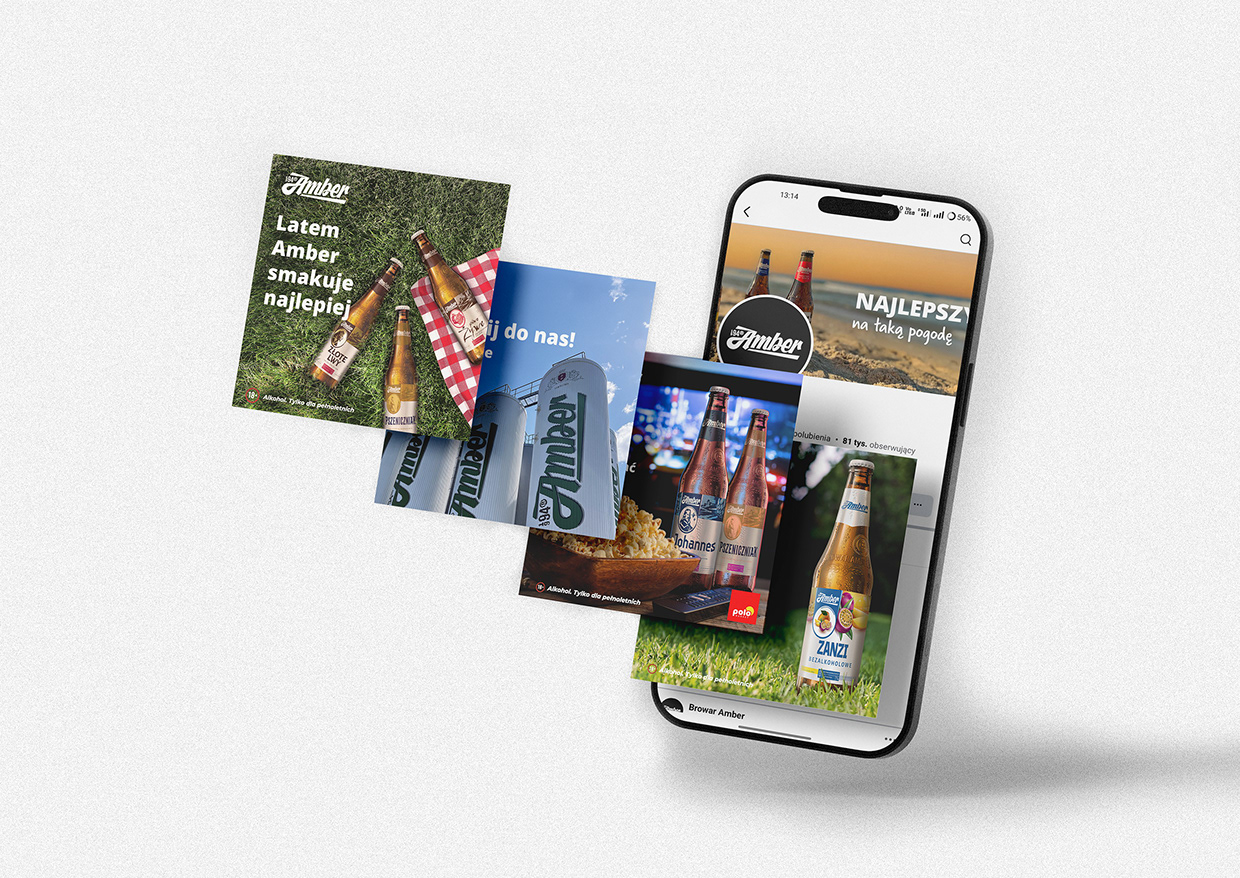 Amber Brewery Social Media Graphics Image 0