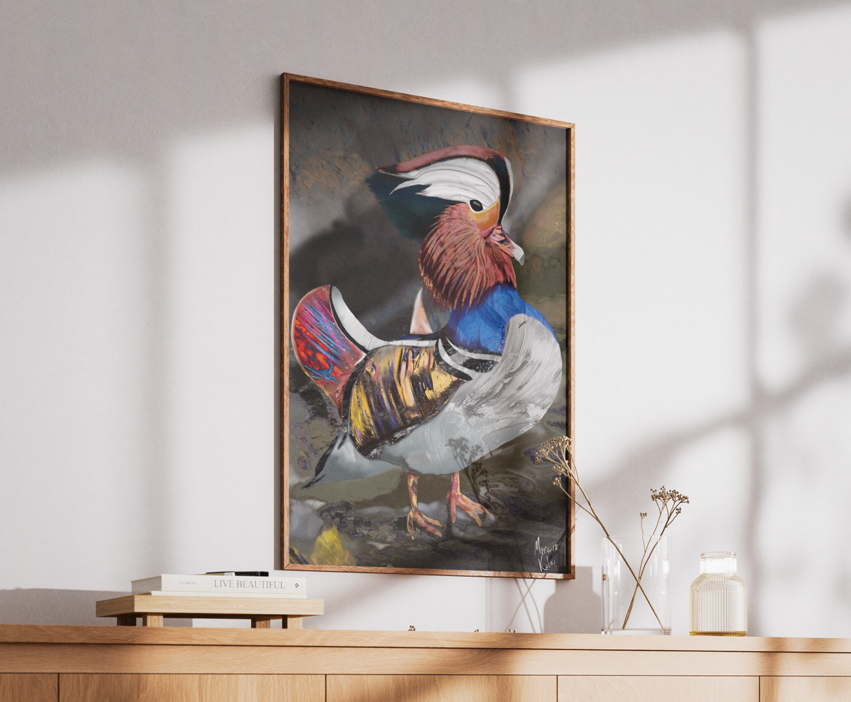 Abstract Duck | Digital Painting Image 0