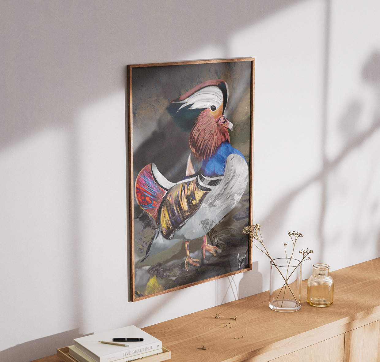 Abstract Duck | Digital Painting Image 1