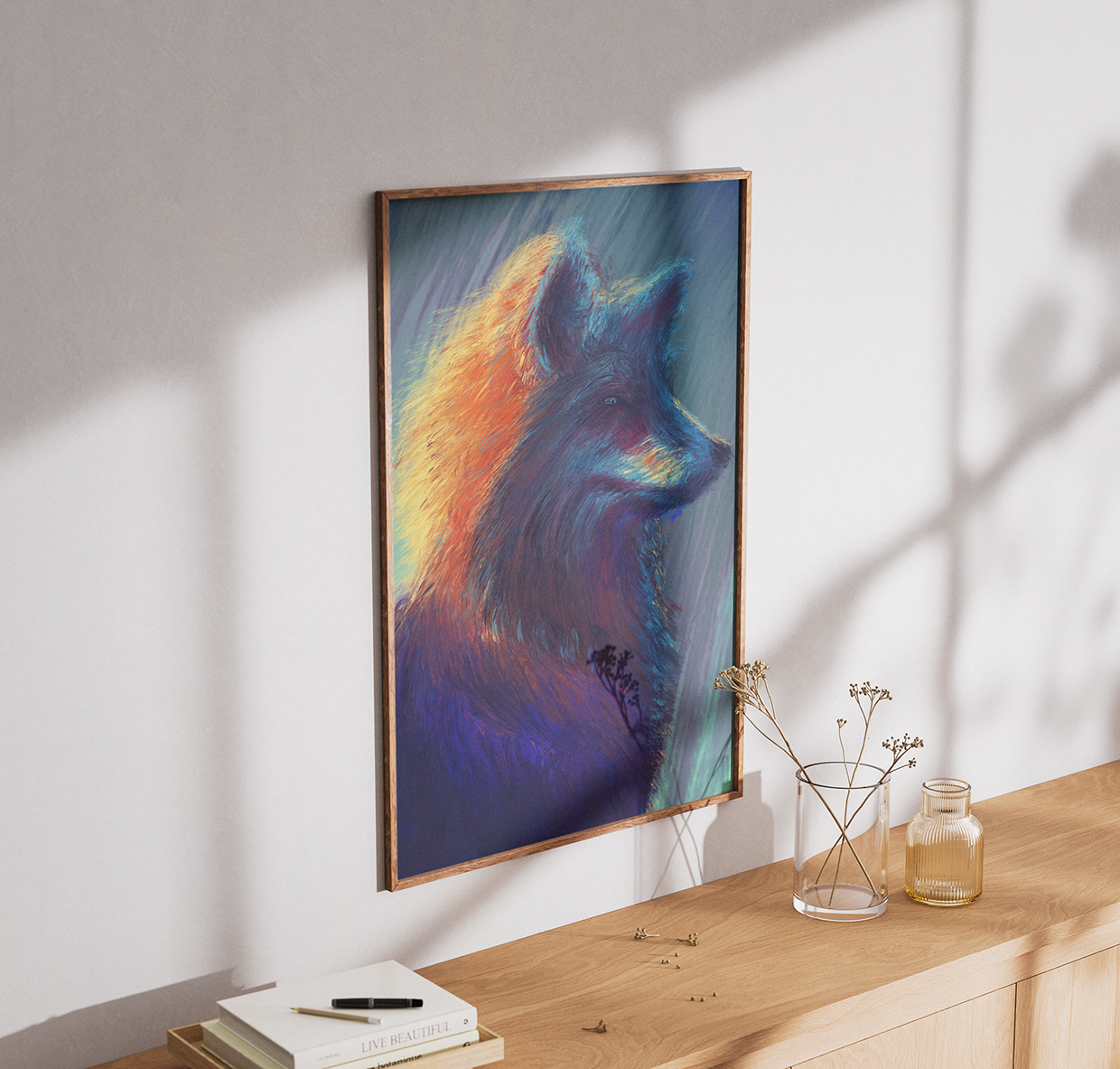 Abstract Fox | Digital Painting Image 1