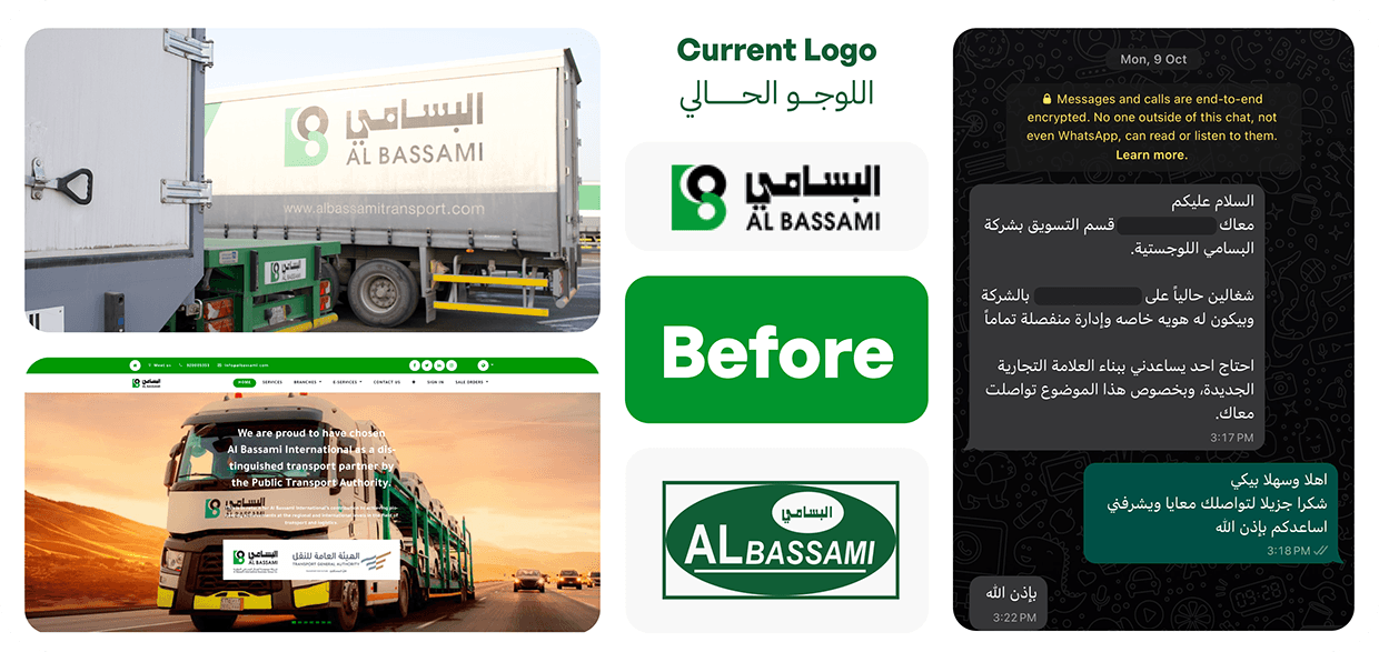 Logistics Rebranding | Albassami Solutions Image 0
