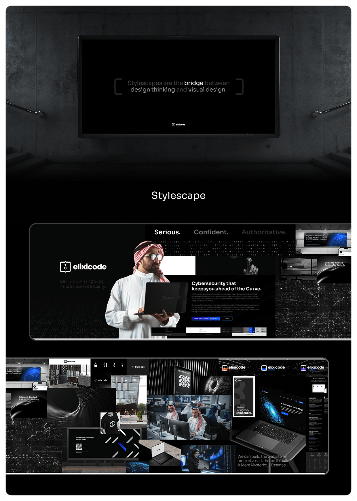 Cybersecurity Branding | Tech Solutions Image 1