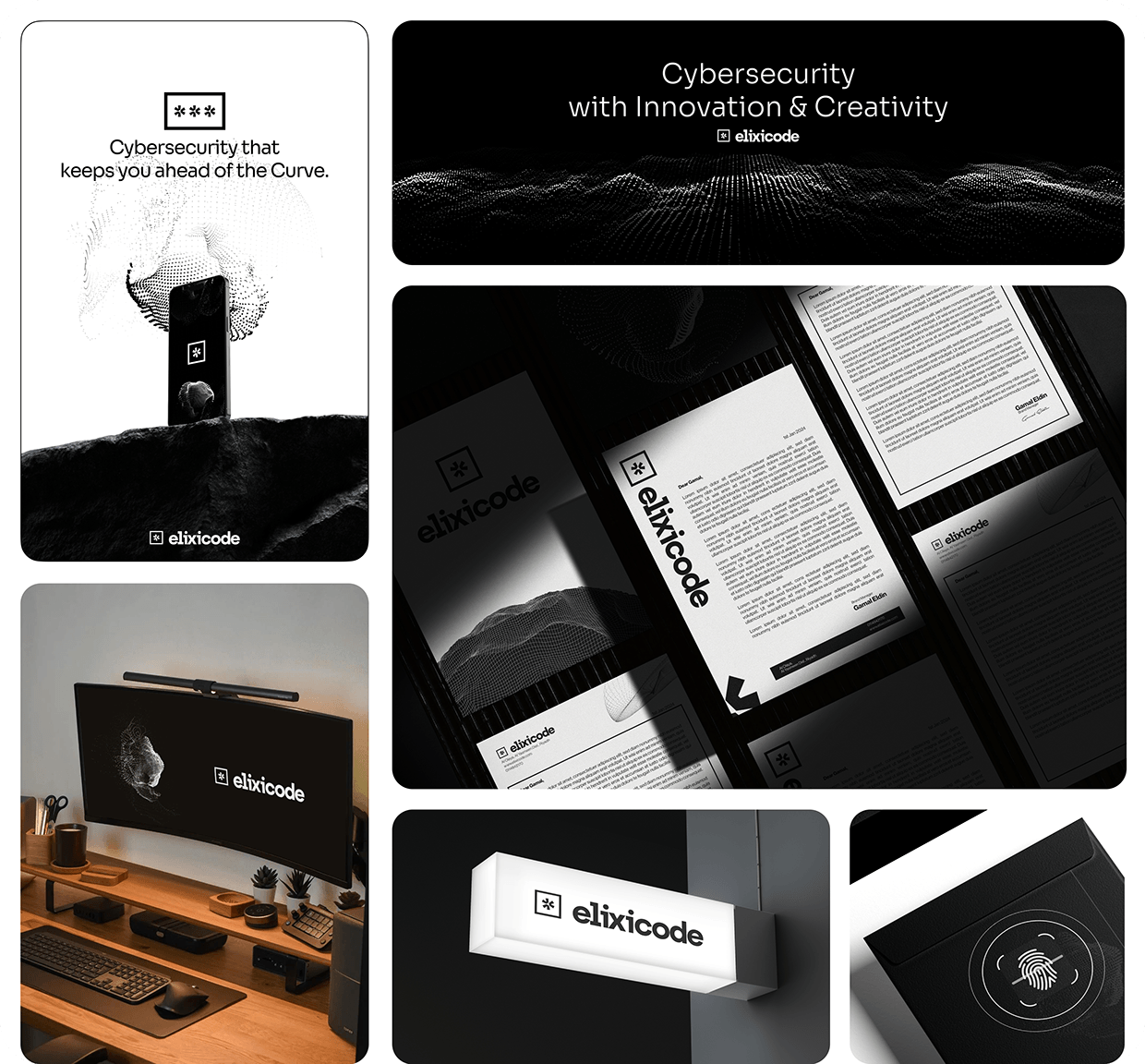 Cybersecurity Branding | Tech Solutions Image 8
