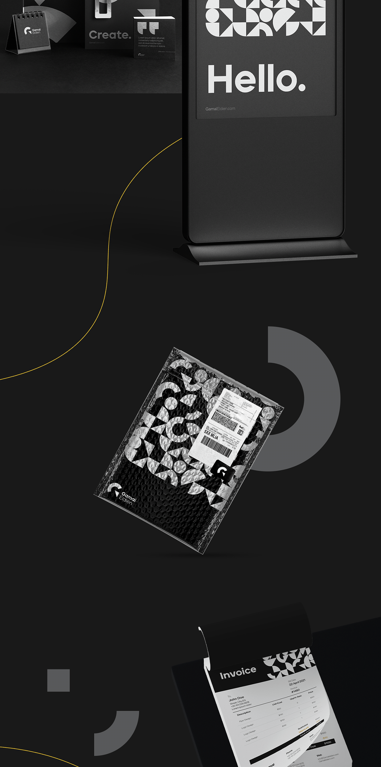 Personal Brand Identity Showcase & Case Study Image 23