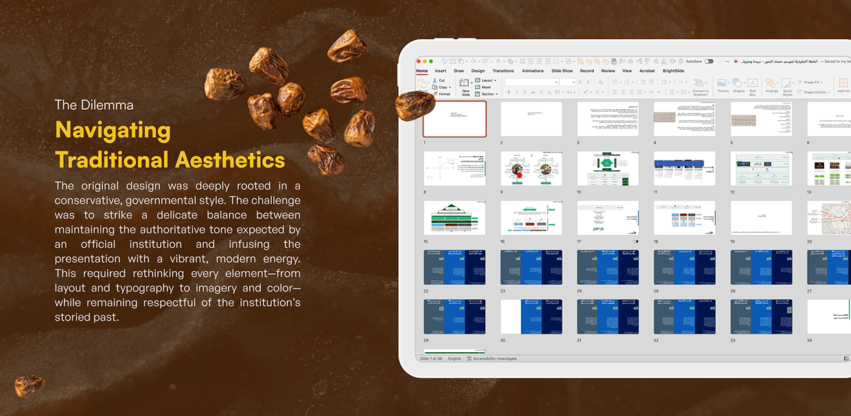 Oasis Visual Deck: Dynamic Palms & Dates Design Image 0