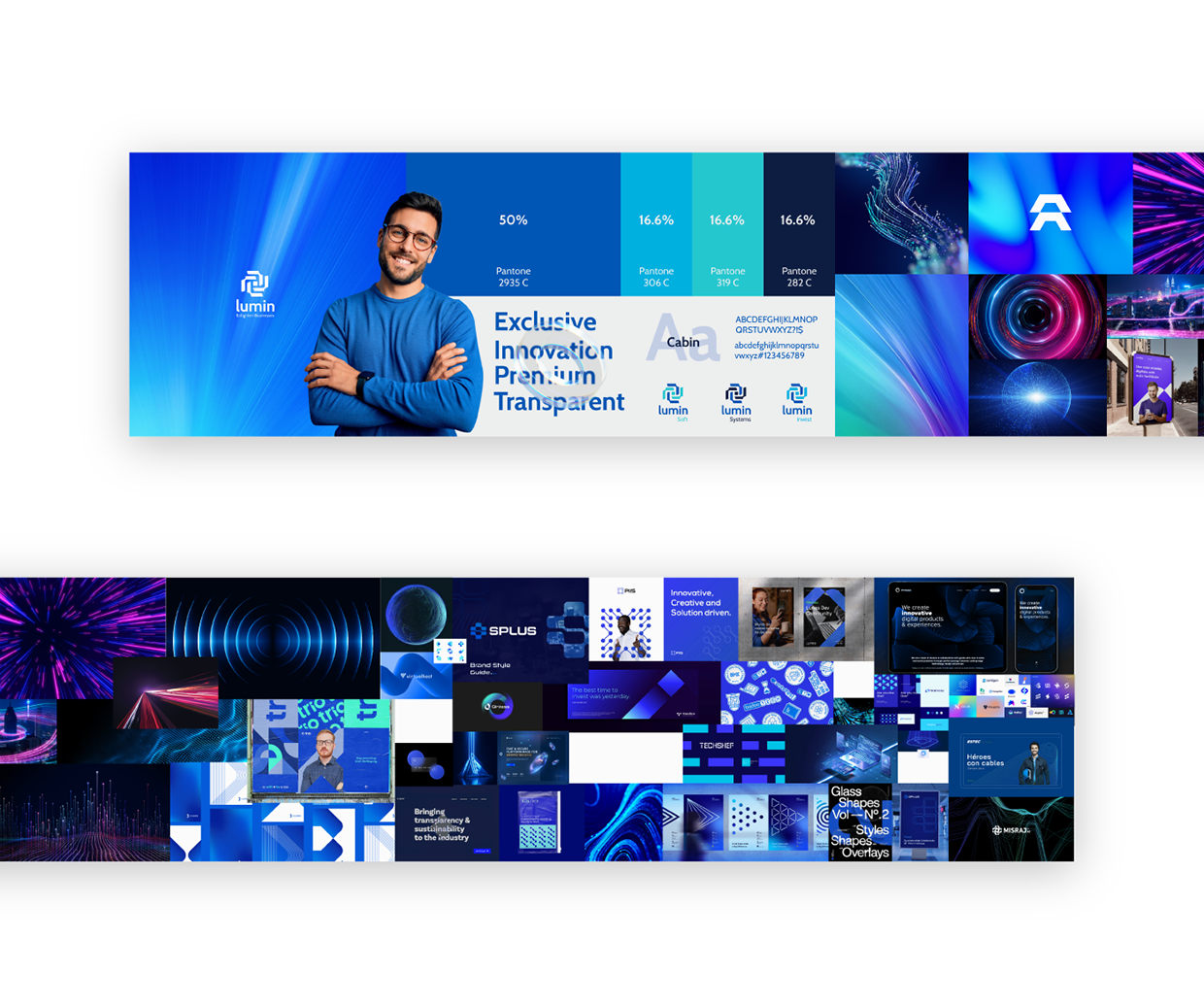 IT Solutions Rebranding Identity | Lumin Image 0
