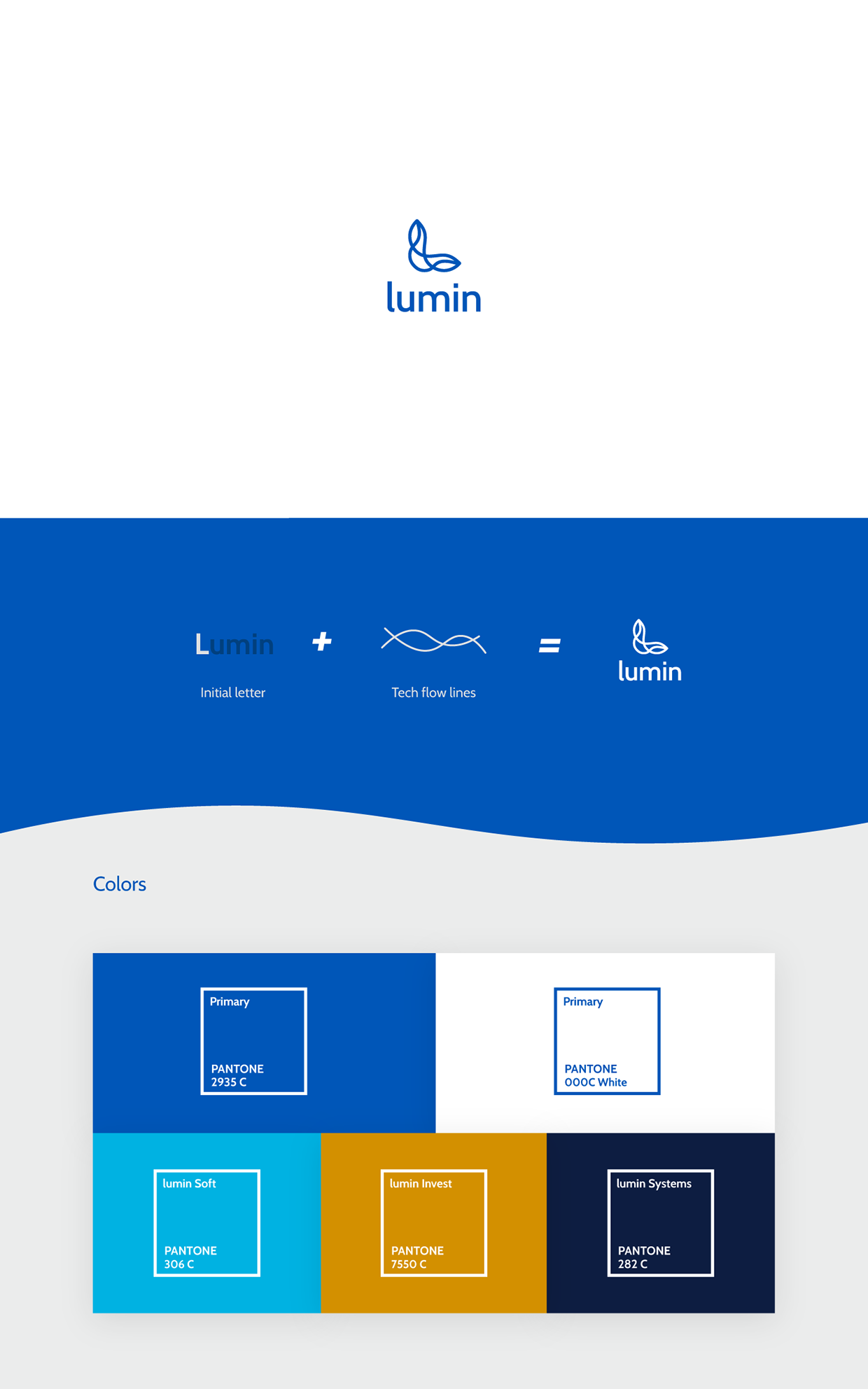IT Solutions Rebranding Identity | Lumin Image 2