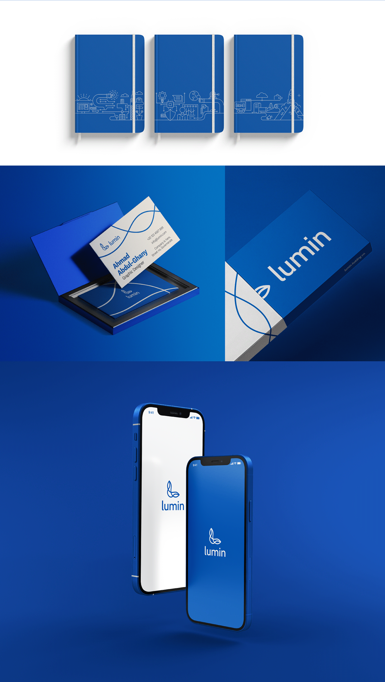 IT Solutions Rebranding Identity | Lumin Image 5