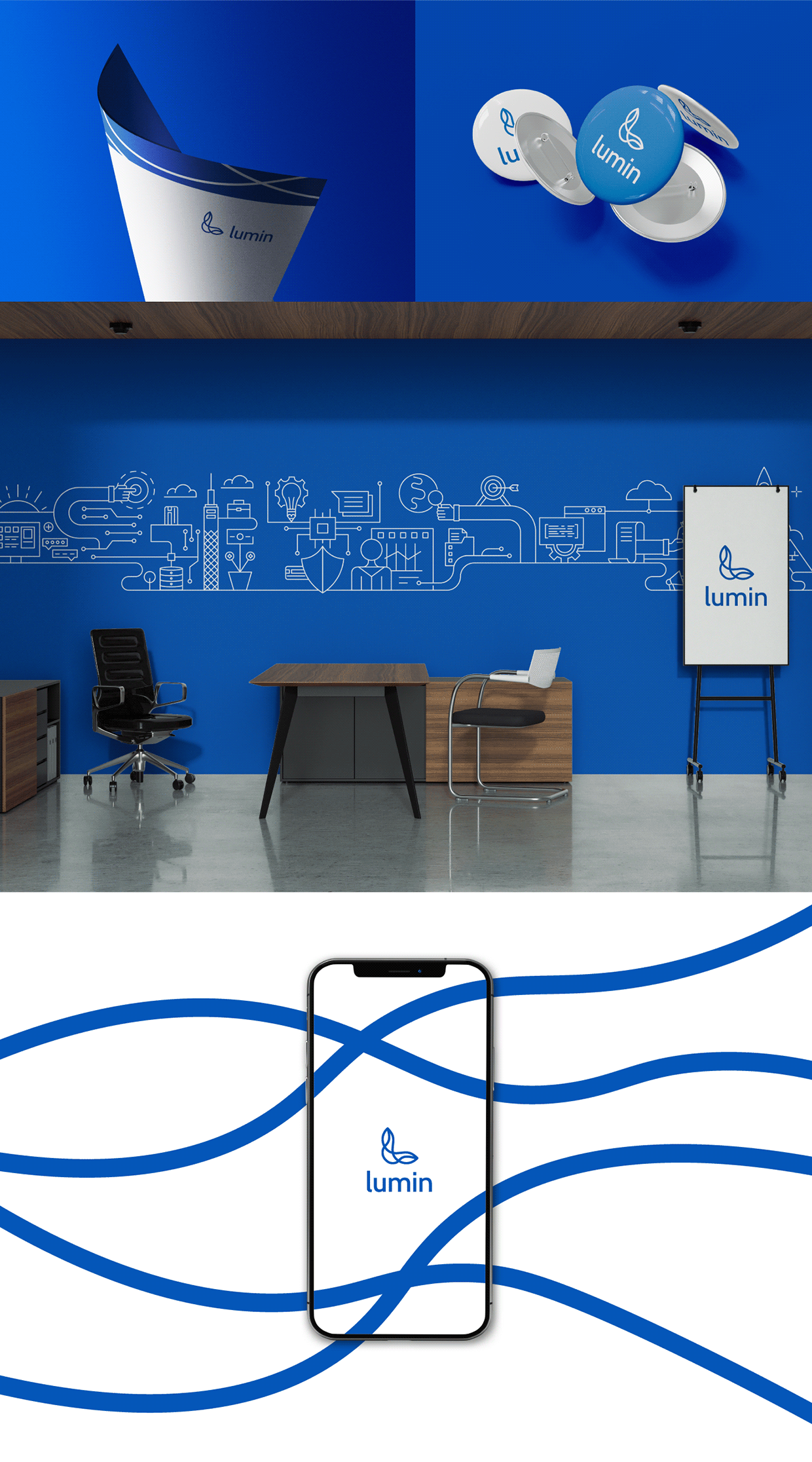 IT Solutions Rebranding Identity | Lumin Image 7